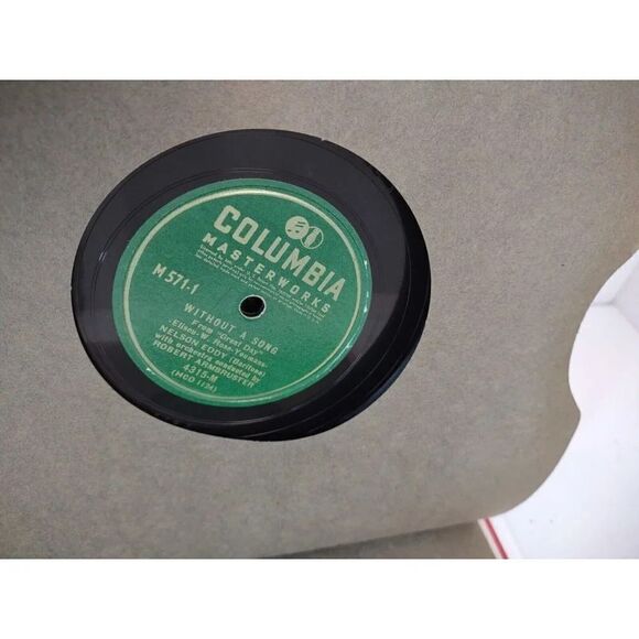 Nelson Eddy by Request 8 Shellac Records Columbia Vintage - Picture 10 of 14